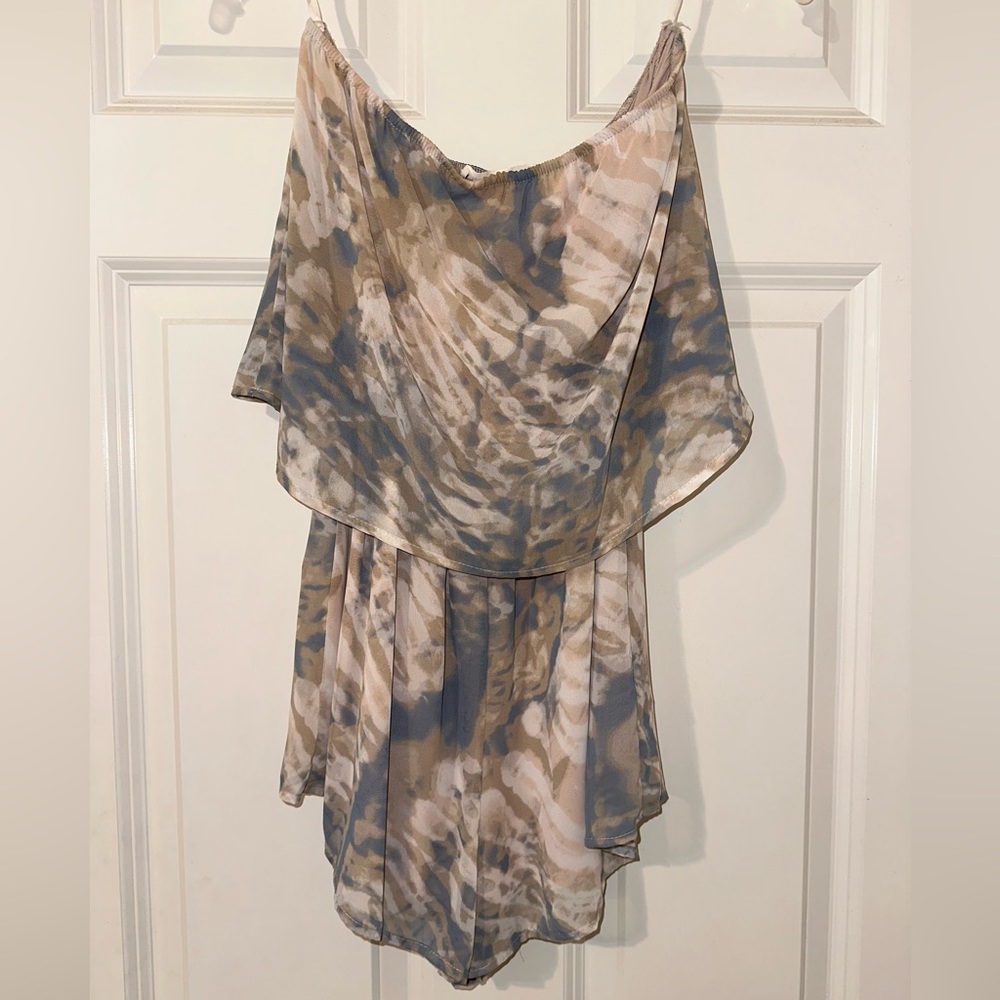 Strapless Romper